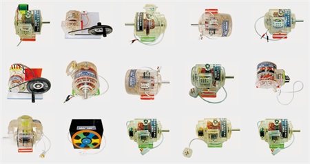 透明电机与变压器模型